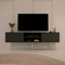Tv-bänk 160 svart TORONTO