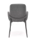 Grå matstol med armstöd K477