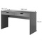 Grå skrivbord med lådor MATINO
