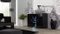 Svart skänk med led SOHO S7