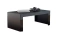Soffbord svart/ svart högglans 120 cm TESS