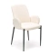 Beige matstol med armstöd K477
