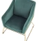 Grön fåtölj Soft 3