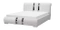 Säng med förvaring vit Niko 160x200