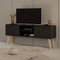 Tv-bänk 120 svart TORONTO