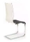 Modern stol K104 svart/ vit OUTLET