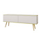 Vit tv-bänk 135 cm ORO
