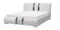 Säng med förvaring vit 180x200 Niko