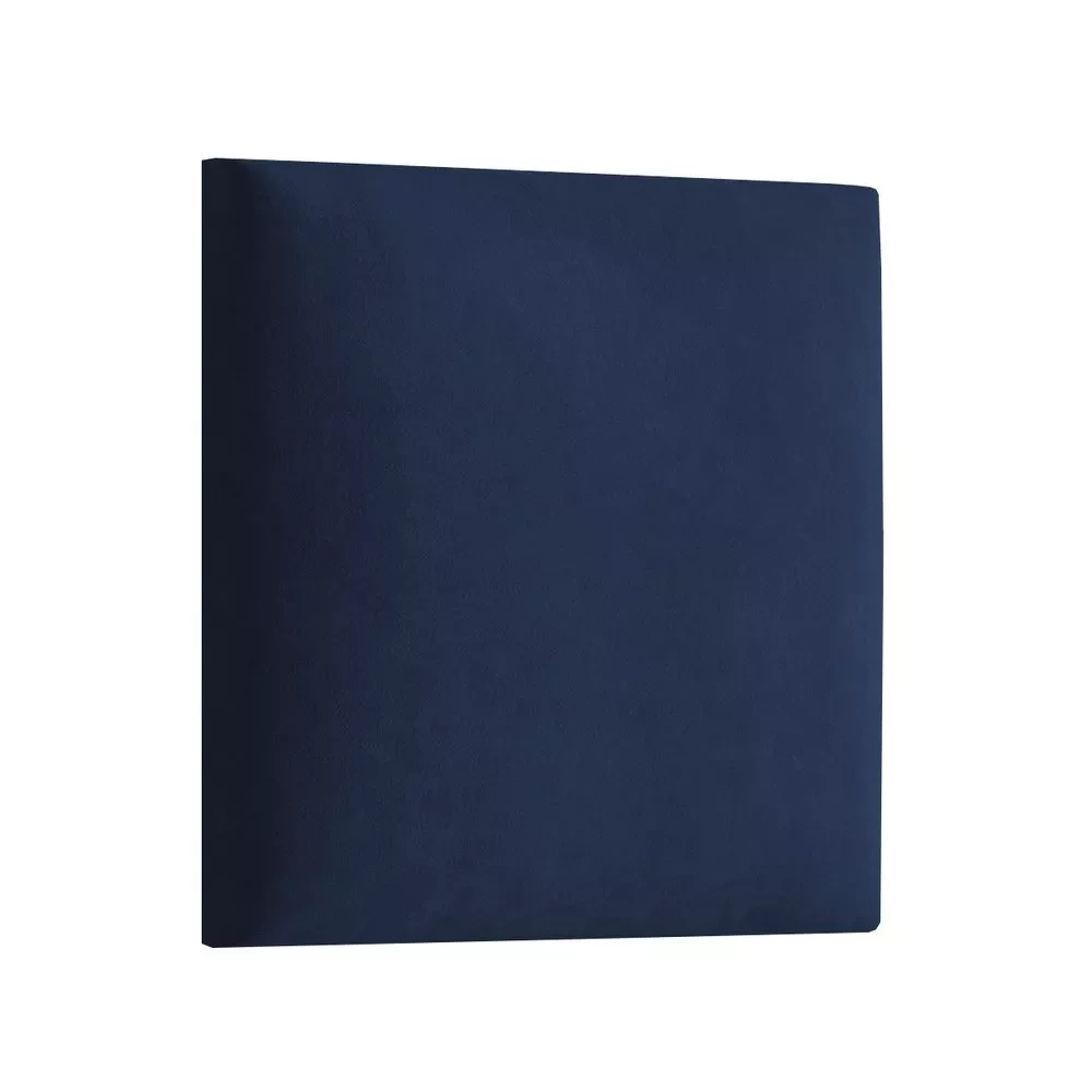 Stoppad väggpanel 30x30 marinblå LUX