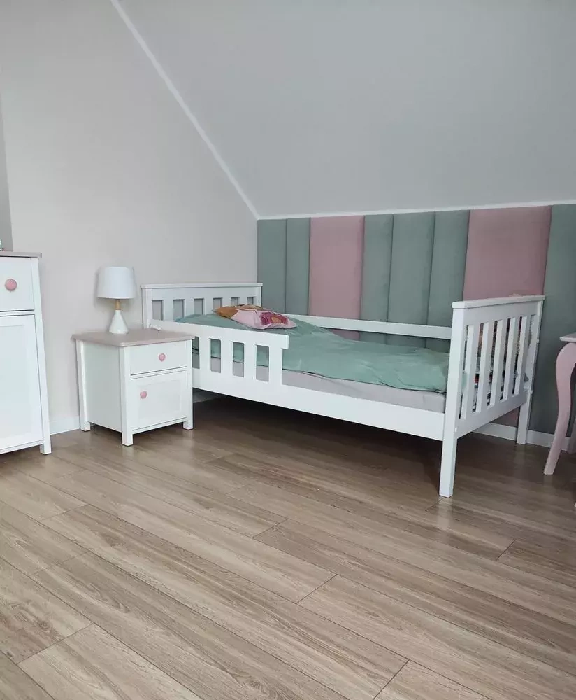 Stoppad väggpanel 30x30 marinblå LUX