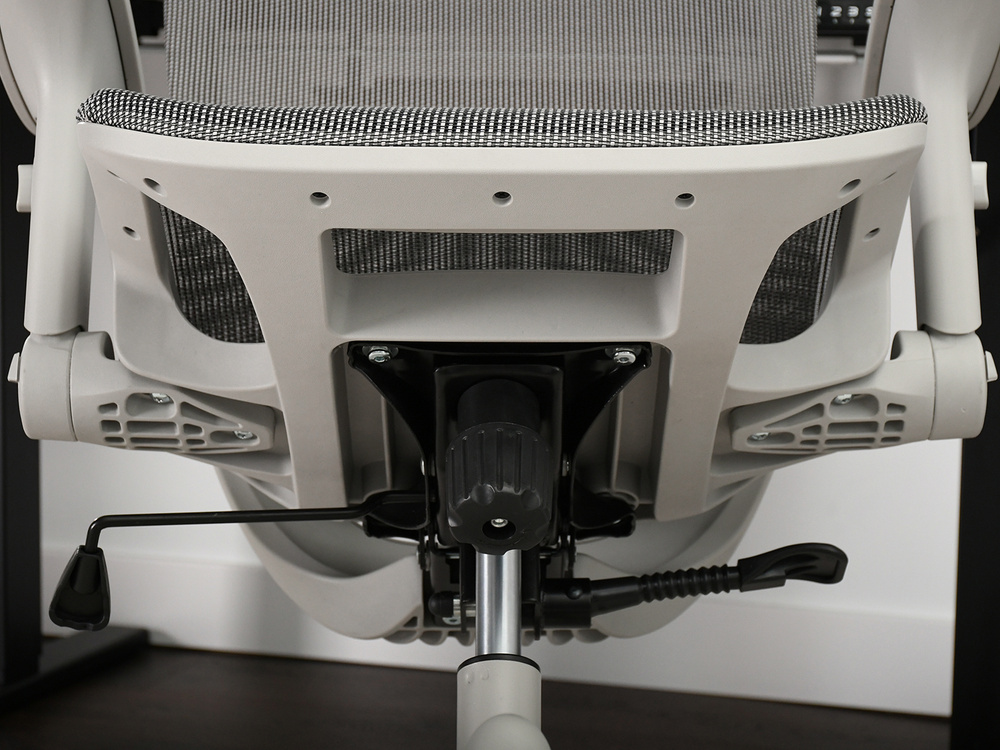 Kontorsfåtölj grå/svart ben IKER