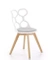 Vit designstol K308