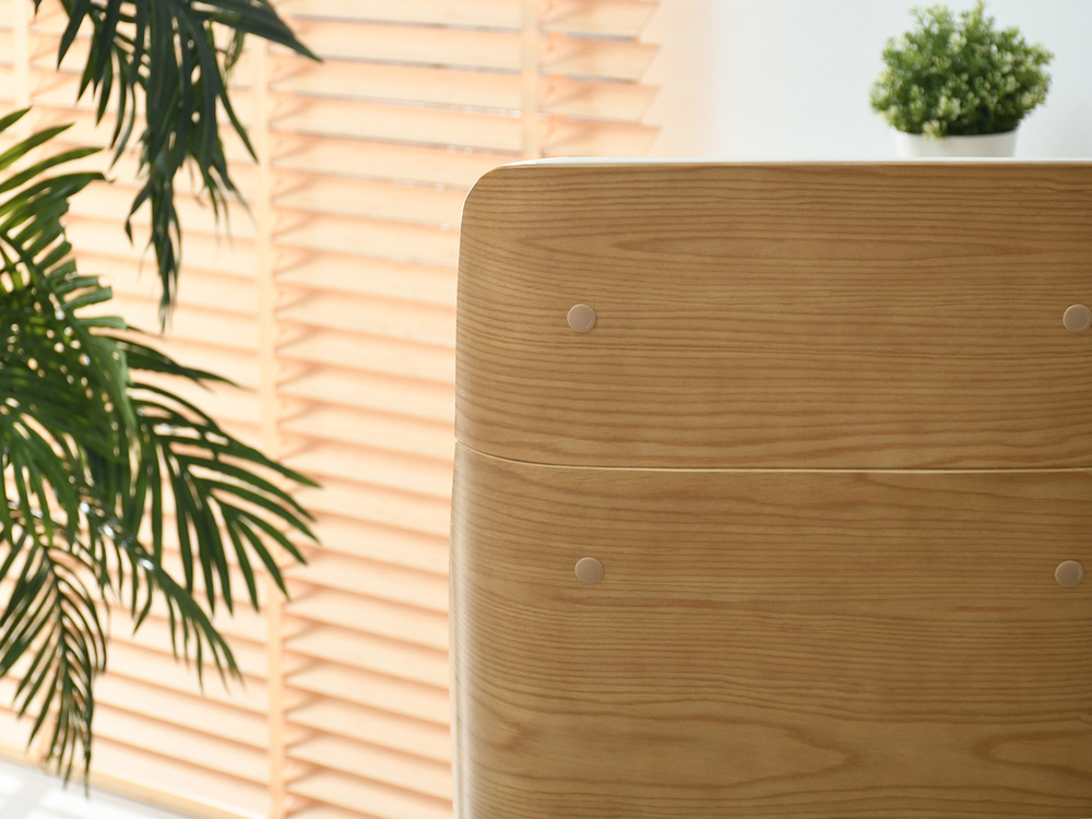 Krämfärgad kontorsfåtölj, svarta ben AUSTIN