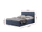 Kontinentalsäng med två förvaringsmöjligheter 140x200 marinblå Berlin