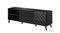 Svart TV-bänk 150 cm ABETO