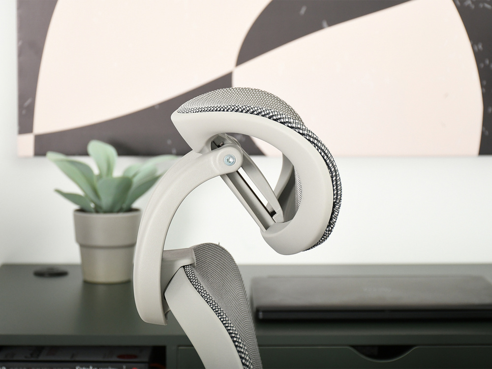 Kontorsfåtölj grå/svart ben IKER