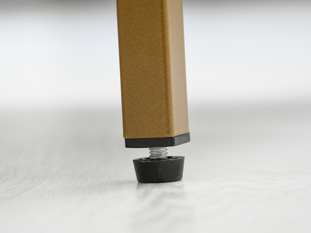 Byrå med lådor, svart marmor, guldram SAMOA B