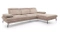 Beige hörnsoffa höger SANTI