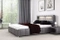 Säng med förvaring grå GOLD 5