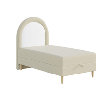 Beige barnsäng 90x160 BALUCI
