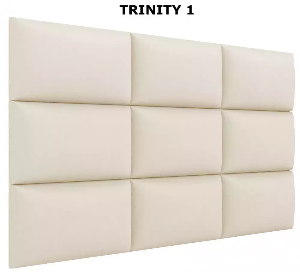 Stoppad väggpanel 30x60 cream LUX