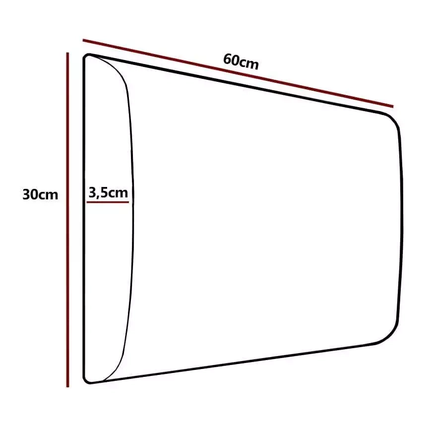 Stoppad väggpanel 30x60 cream LUX