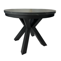 Runt loftbord svart NARVIC