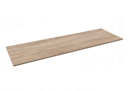 Vägghylla i metall loft PLUS sonoma/ svart