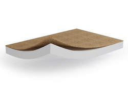 Skummadrass 90x200 kokosmatta CARINI