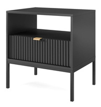 Svart sängbord VOLARE