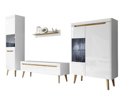 Nordi 2 - kombination vit högglans