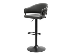 Hocker svart/grafit svart ben ROTTO