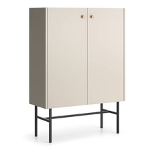 Beige to-dørs kommode SPELLO