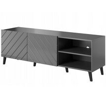 TV bänk 150 cm grå ABETO