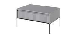 Grått soffbord 70x100 TREND