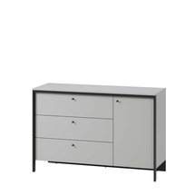 Grå byrå med lådor GRIS