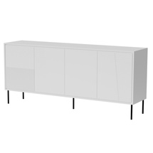 Vit byrå 200 cm SELLA