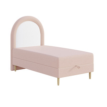 Rosa barnsäng 90x180 BALUCI