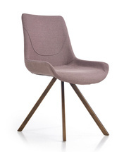 Stol ljusgrå/ antikguld K290