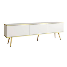 Vit TV-bänk 175 cm ORO