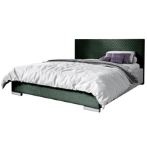 Grön säng med förvaring 160x200 CAMPO