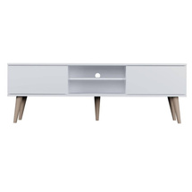 Tv-bänk 160 vit TORONTO