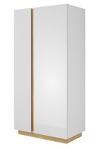 2-dörrars garderob vit ARCO