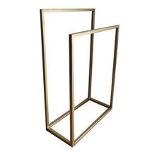 Guld handdukshängare utan att borra DUO