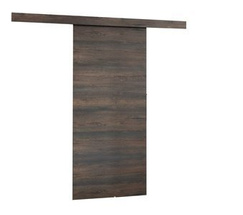 Skjutdörr 80 cm mörk ask Malibu