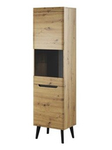 smal Vitrineskåp ek artisan 53 LED