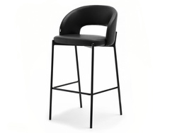 Hocker svarta ben GUIDO