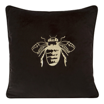 Svart kudde 45x45 BLINK 14