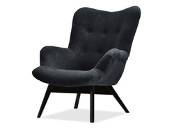 Kontorsfåtölj svart/svarta ben FLORI