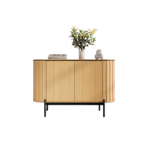 ROLLO låg kommod med två dörrar ek vincenza/eukalyptus